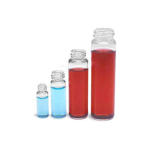 DWK Life Sciences 4 mL Shorty Vial In Lab File, Rubber Liner